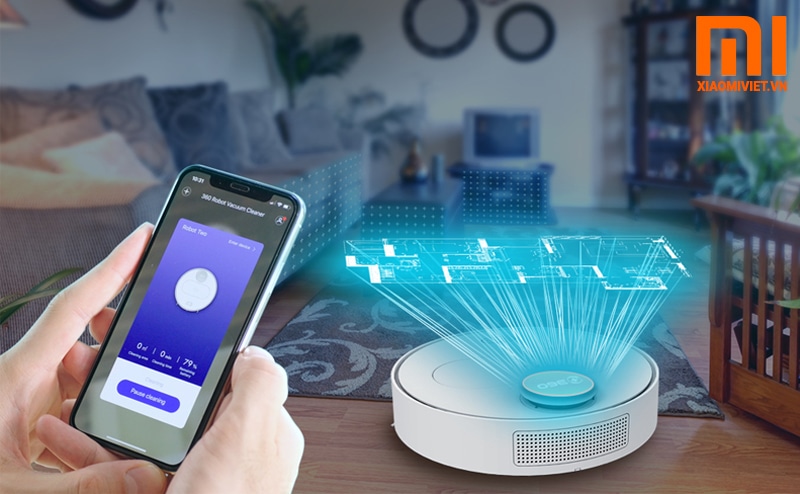 robot hút bụi Qihoo 360 S6 robot hút bụi Qihoo 360 S6