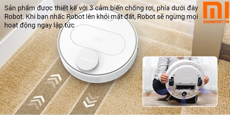 robot hút bụi Qihoo 360 S6 robot hút bụi Qihoo 360 S6