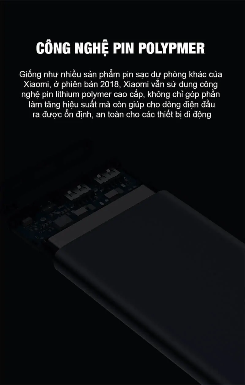 Sạc Dự Phòng Xiaomi 10000mAh Gen 2