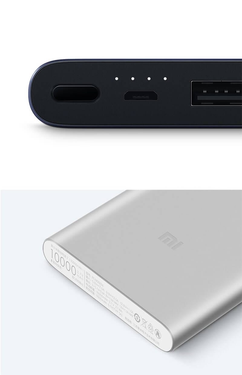 sạc dự phòng xiaomi gen 2s 2018