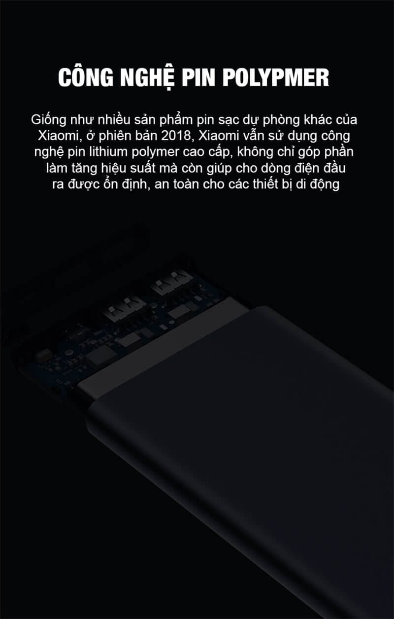 Sạc Dự Phòng Xiaomi 10000mah Gen 2S 2018