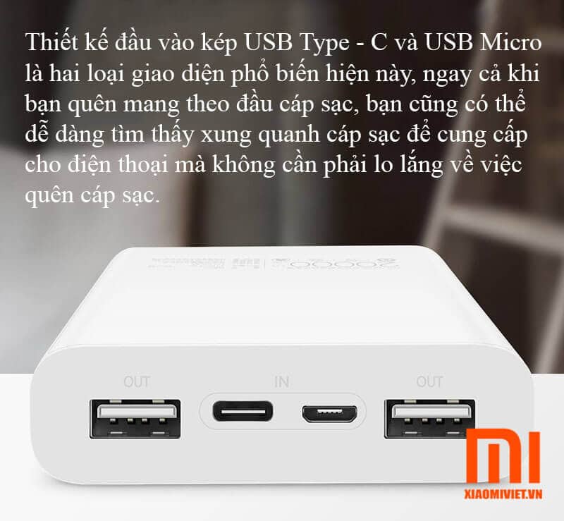 Sạc dự phòng ZMI 20000mAh QB821