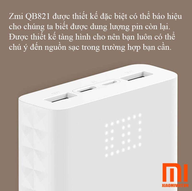 Sạc dự phòng ZMI 20000mAh QB821