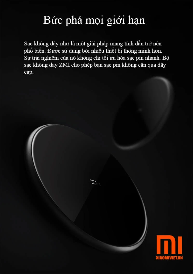 Sạc Không Dây Xiaomi ZMI WXT10