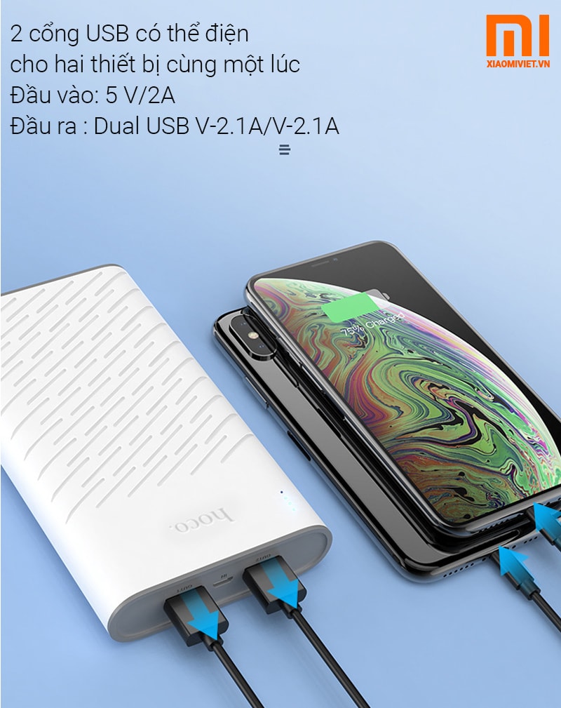 Pin Sạc dự phòng Hoco 30000mAh Pin sạc dự phòng hoco 30.000mAh B31A