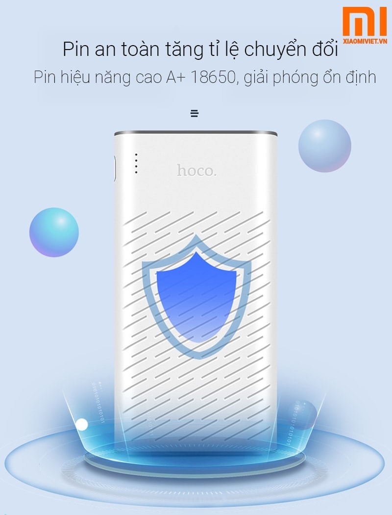  Pin sạc dự phòng hoco 30.000mAh B31A