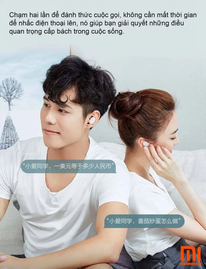Tai nghe Bluetooth Xiaomi Air Dots Tai nghe Bluetooth Xiaomi Air Dost