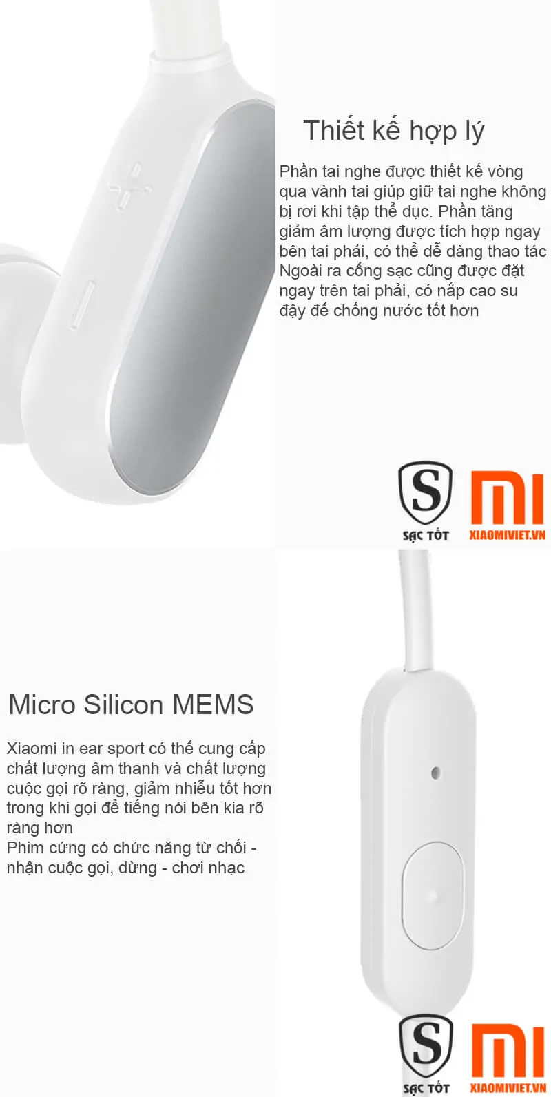 Tai Nghe Bluetooth Xiaomi Sport