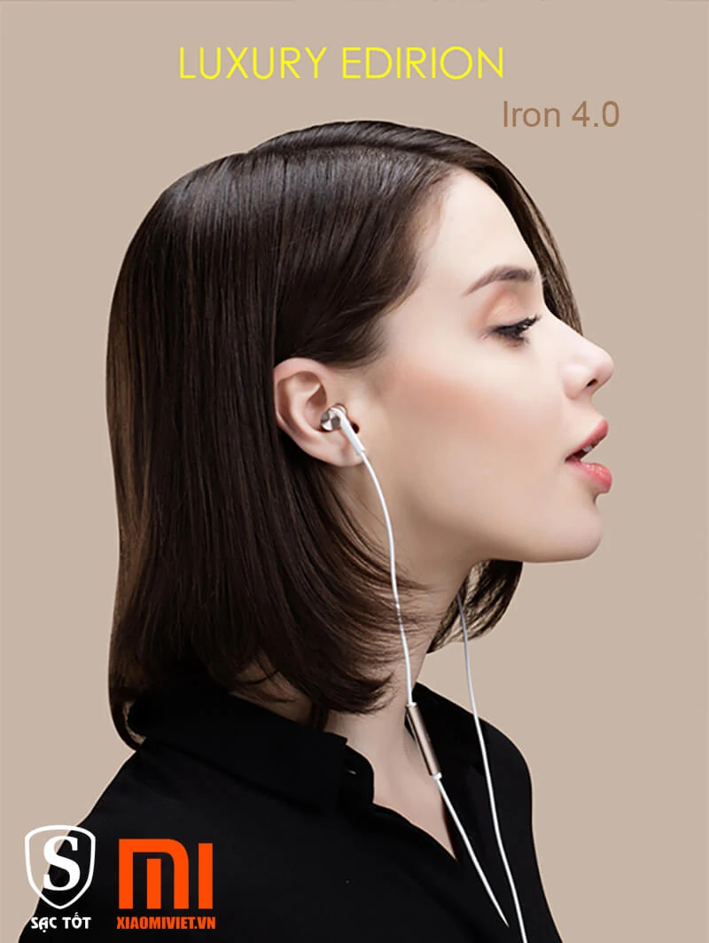 Tai Nghe Xiaomi Piston Iron 4.0 (HD Audio)