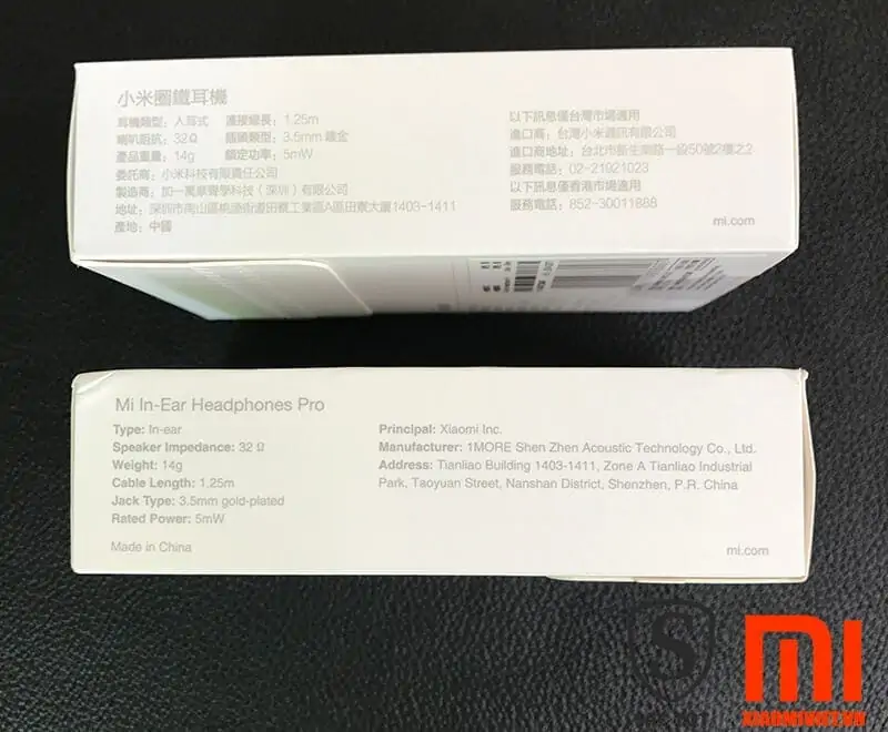 Tai Nghe Xiaomi Piston Iron 4.0 (HD Audio)