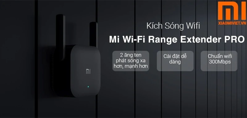 Kích Sóng Xiaomi Mi Repeater PRO 2 Râu
