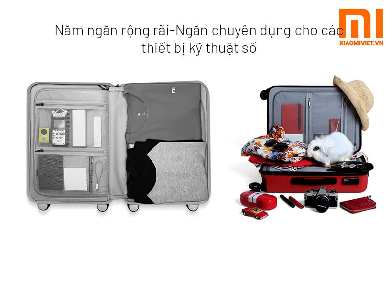 ngăn chứa rộng rãi