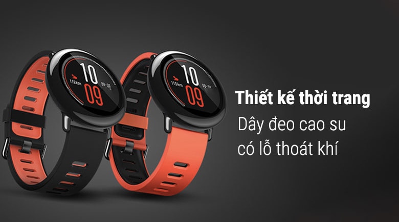 Đồng hồ thông minh AMAZFIT PACE là phiên bản mang đậm tính thời trang, cá tính