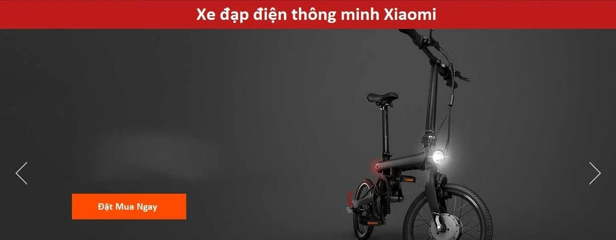 Xe Điện Thông Minh Xiaomi Mi QiCycle