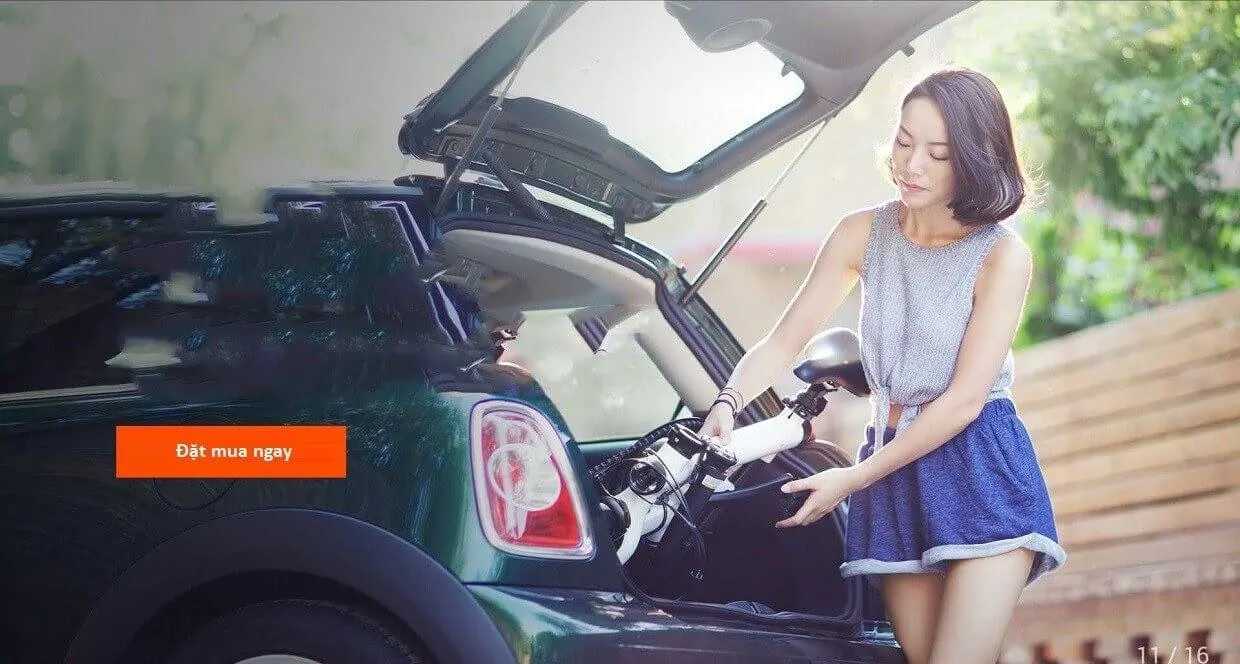 Xe Điện Thông Minh Xiaomi Mi QiCycle