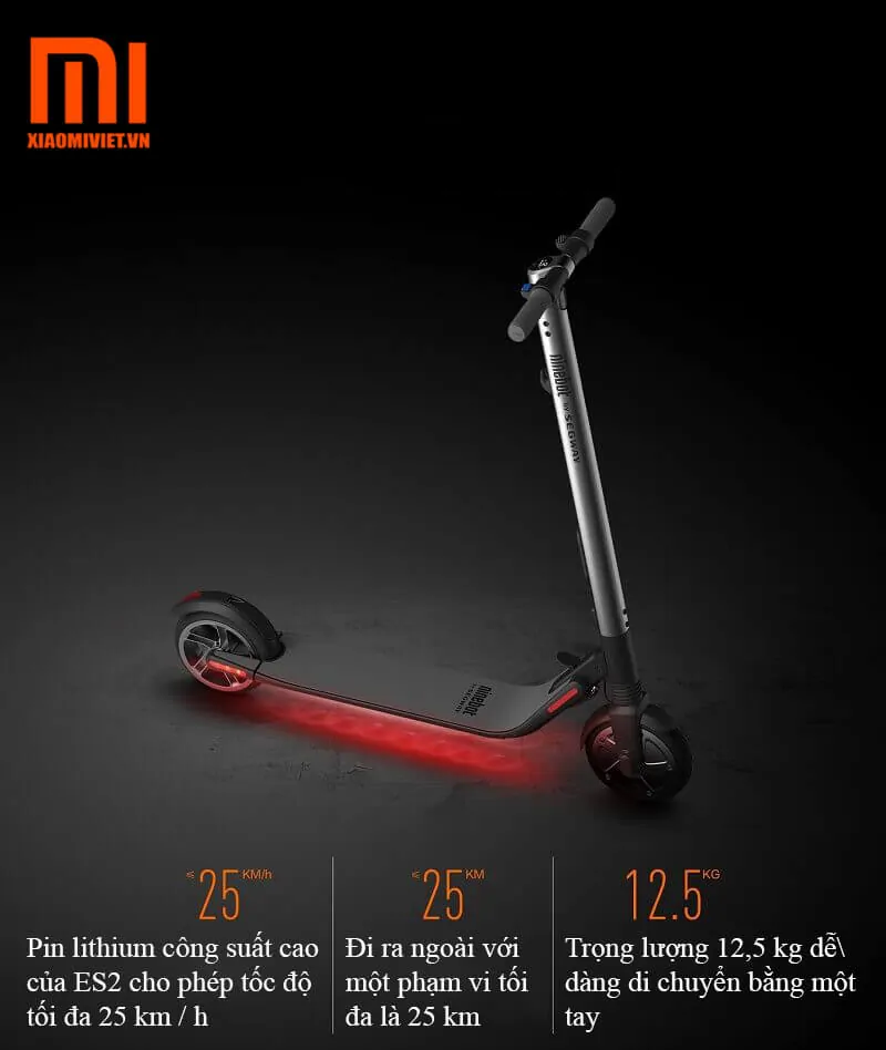 Xe điện SegWay Ninebot KickScooter ES2