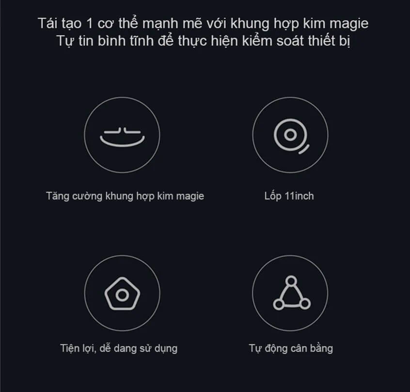 Xe Tự Cân Bằng Xiaomi NineBot Plus Phiên Bản 2017