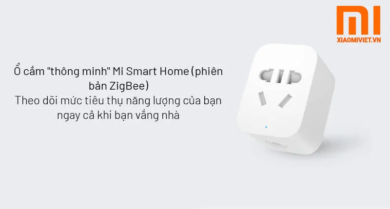 Ổ cắm "thông minh" Mi Smart Home