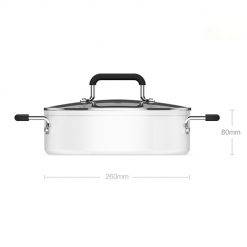 Nồi lẩu điện Xiaomi GJT02CM (Sử dụng được bếp từ)