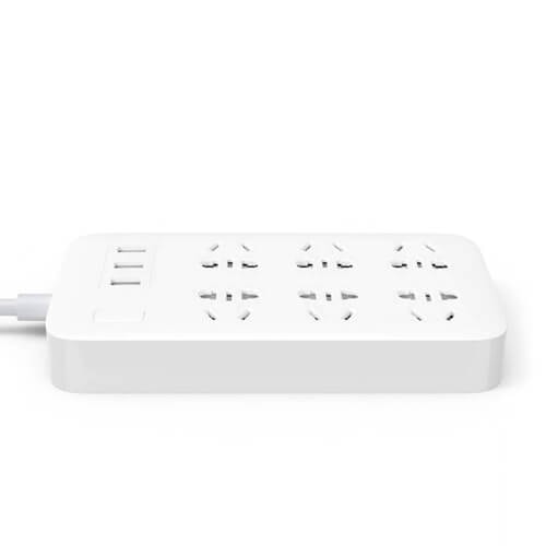 Ổ cắm điện Xiaomi 6 cổng và 3 cổng USB - NRB4025CN Ổ cắm điện Xiaomi 6 cổng và 3 cổng USB (1)