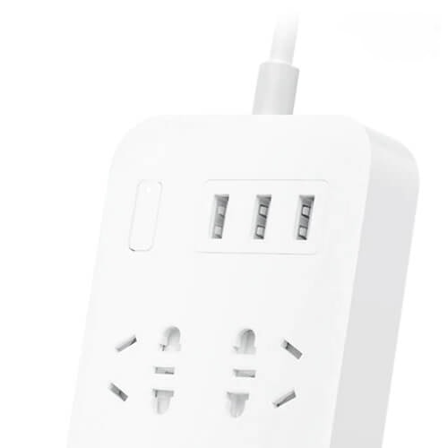 Ổ cắm điện Xiaomi 6 cổng và 3 cổng USB - NRB4025CN Ổ cắm điện Xiaomi 6 cổng và 3 cổng USB (2)
