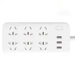 Ổ cắm điện Xiaomi 6 cổng và 3 cổng USB (4)