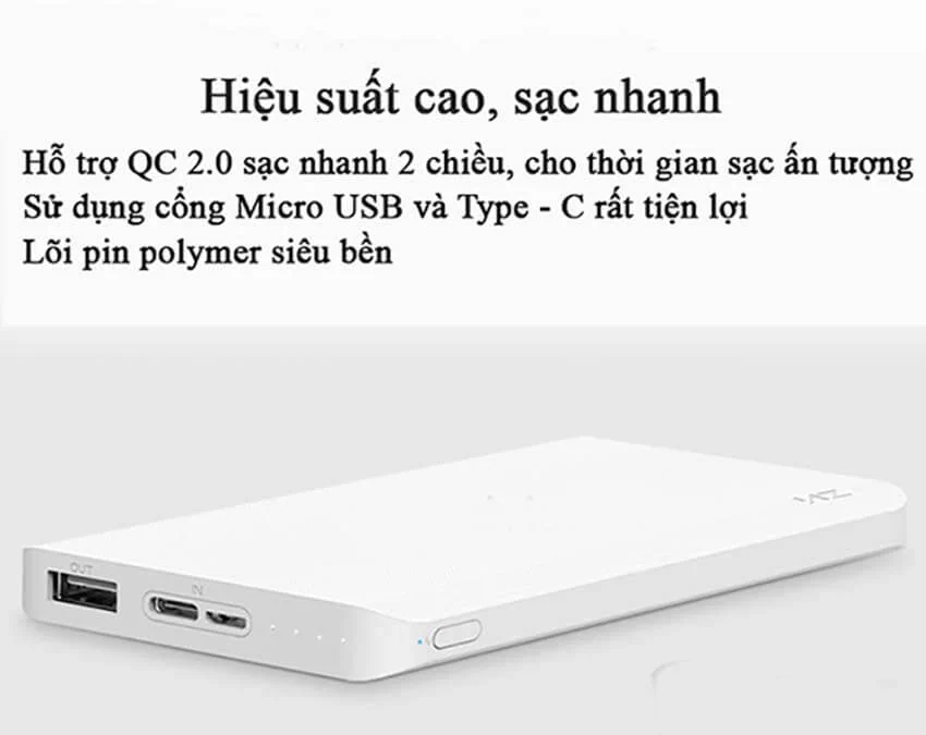 Sạc dự phòng ZMI QB810 10000mah