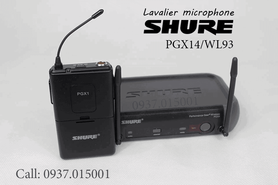 Micro deo tai Shure PGX14/WL93
