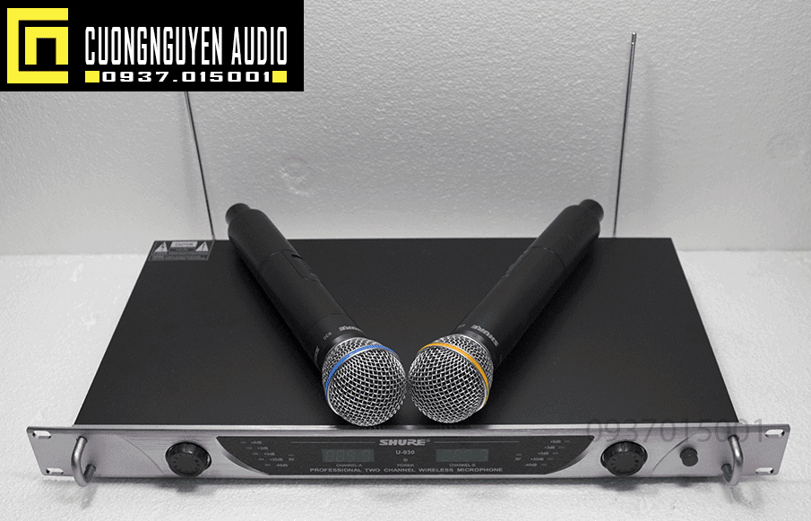 micro khong day shure u 930