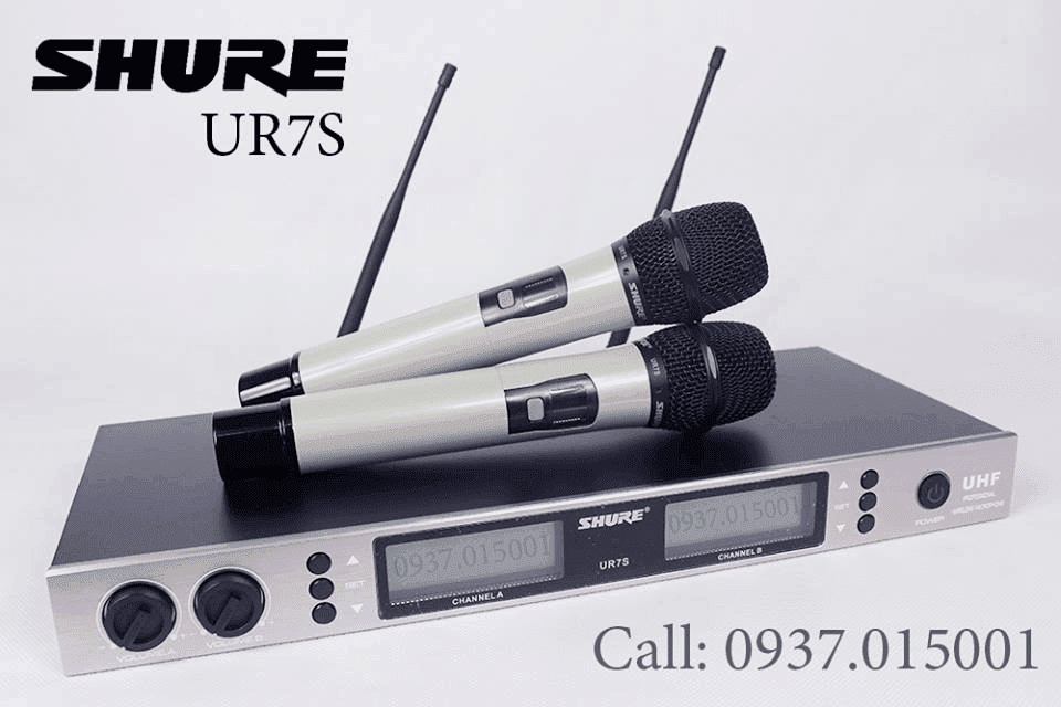 Cách chọn Micro Không Dây Shure | Gợi ý 10 mẫu tốt nhất 2020 Micro karaoke Shure UR7S