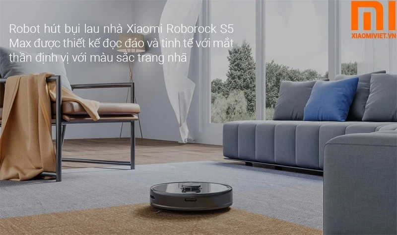 Robot hút bụi lau nhà Xiaomi Roborock S5 Max Quốc Tế Robot hút bụi lau nhà Xiaomi Roborock S5 Max Quốc Tế