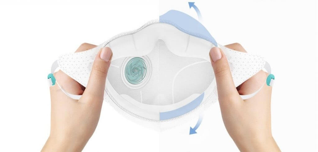 Khẩu trang Xiaomi airpop light 360o - Đồng hành cùng sức khỏe của bạn