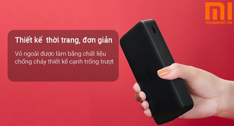 Pin sạc dự phòng Xiaomi Redmi 20000mAh PB200LZM Pin sạc dự phòng Xiaomi Redmi 20000mAh PB200LZM