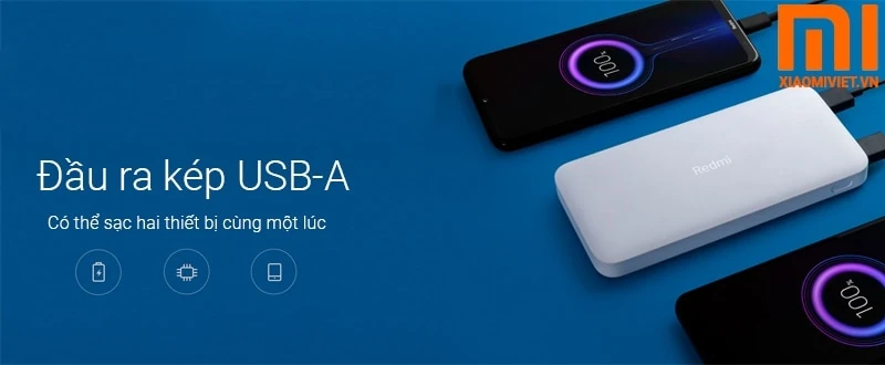 Pin sạc dự phòng Xiaomi Redmi PB100LZM