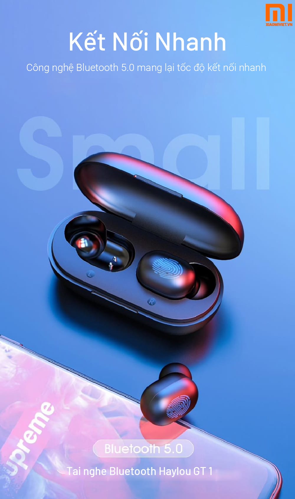 Tai nghe Bluetooth True Wireless Haylou-GT1 Tai nghe Xiaomi Bluetooth Haylou-GT1