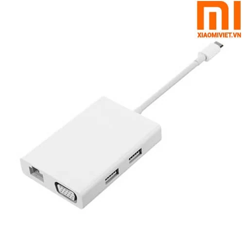 Bộ Chuyển Đổi Xiaomi chuyển USB Type C sang VGA - Ethernet Bộ Chuyển Đổi Xiaomi chuyển USB Type C sang VGA - Ethernet