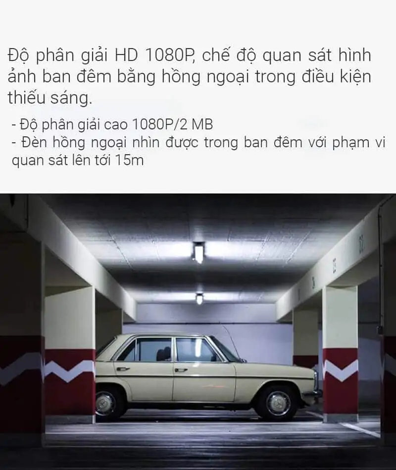 Camera IP Ngoài Trời Xiaomi Xiaobai N1 Xoay 270 Độ