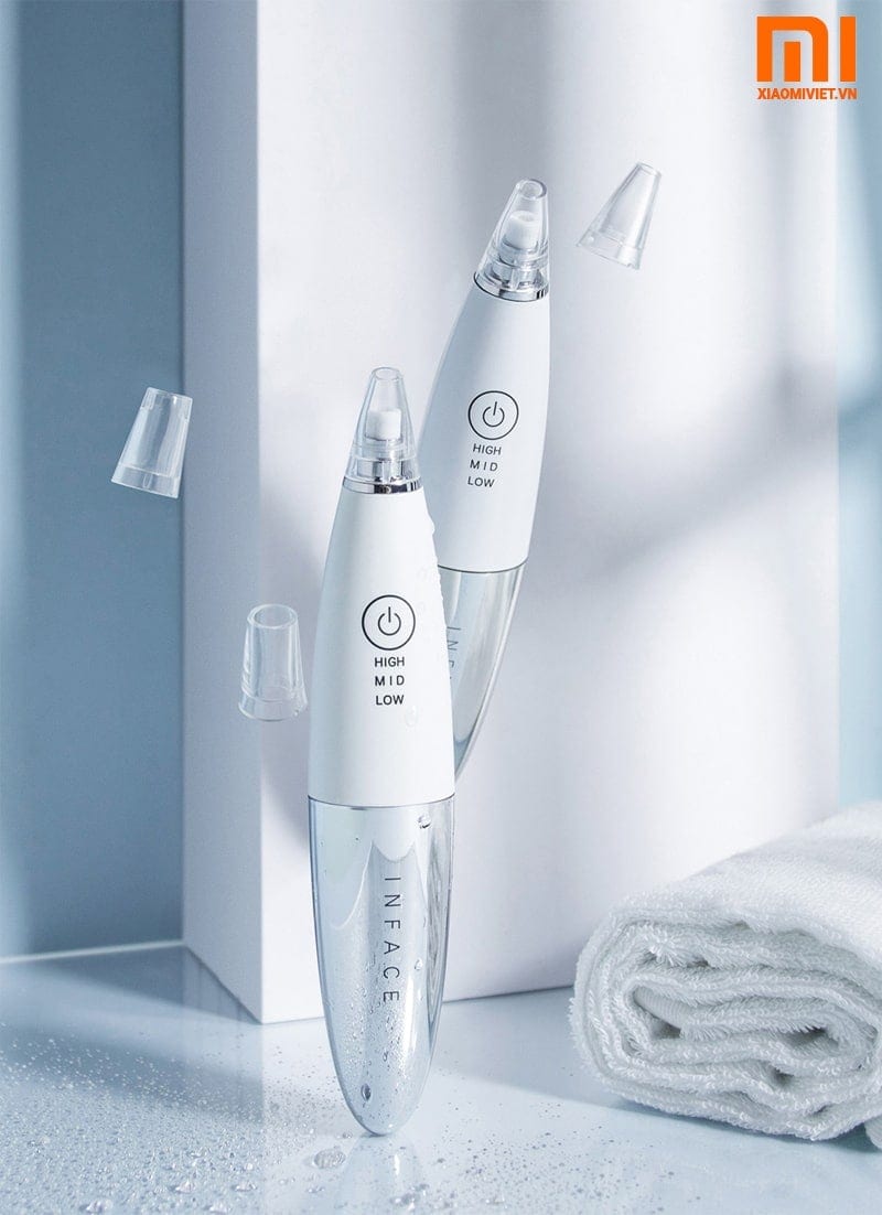 Máy Hút Mụn Đầu Đen Xiaomi Inface MS7000 đặc điểm thiết kế tinh tế của dòng Xiaomi inface ms7000