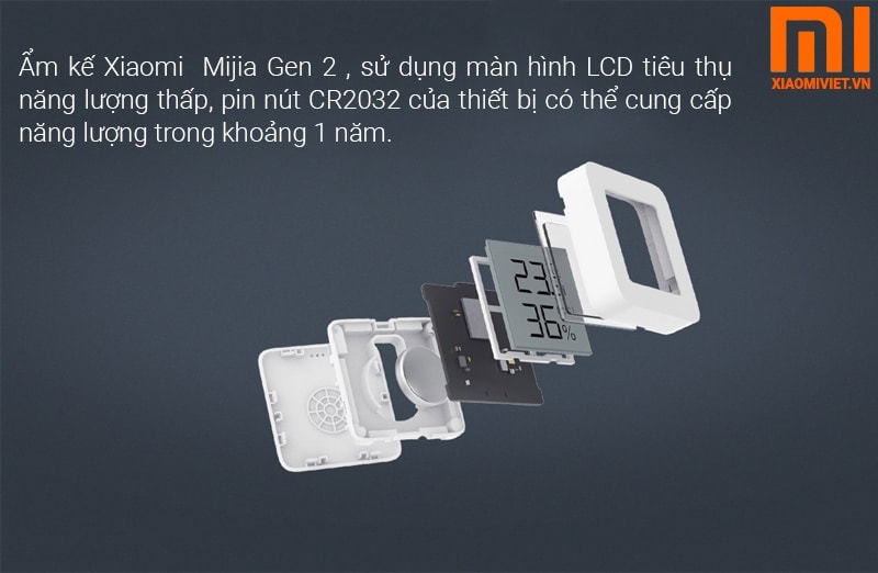 Ẩm kế Xiaomi Mijia Gen 2