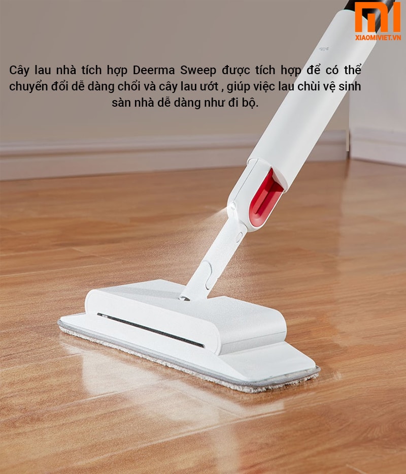Cây Lau Nhà Hút Bụi Deerma DEM-TB900