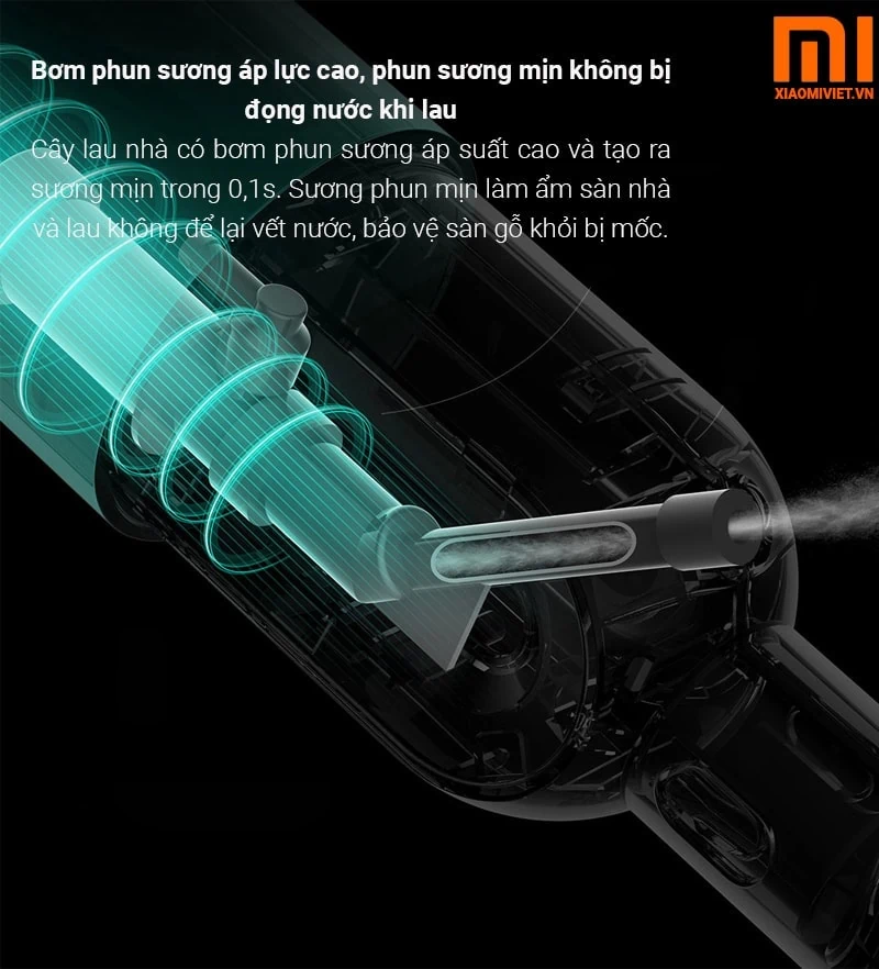 Cây Lau Nhà Hút Bụi Deerma DEM-TB900