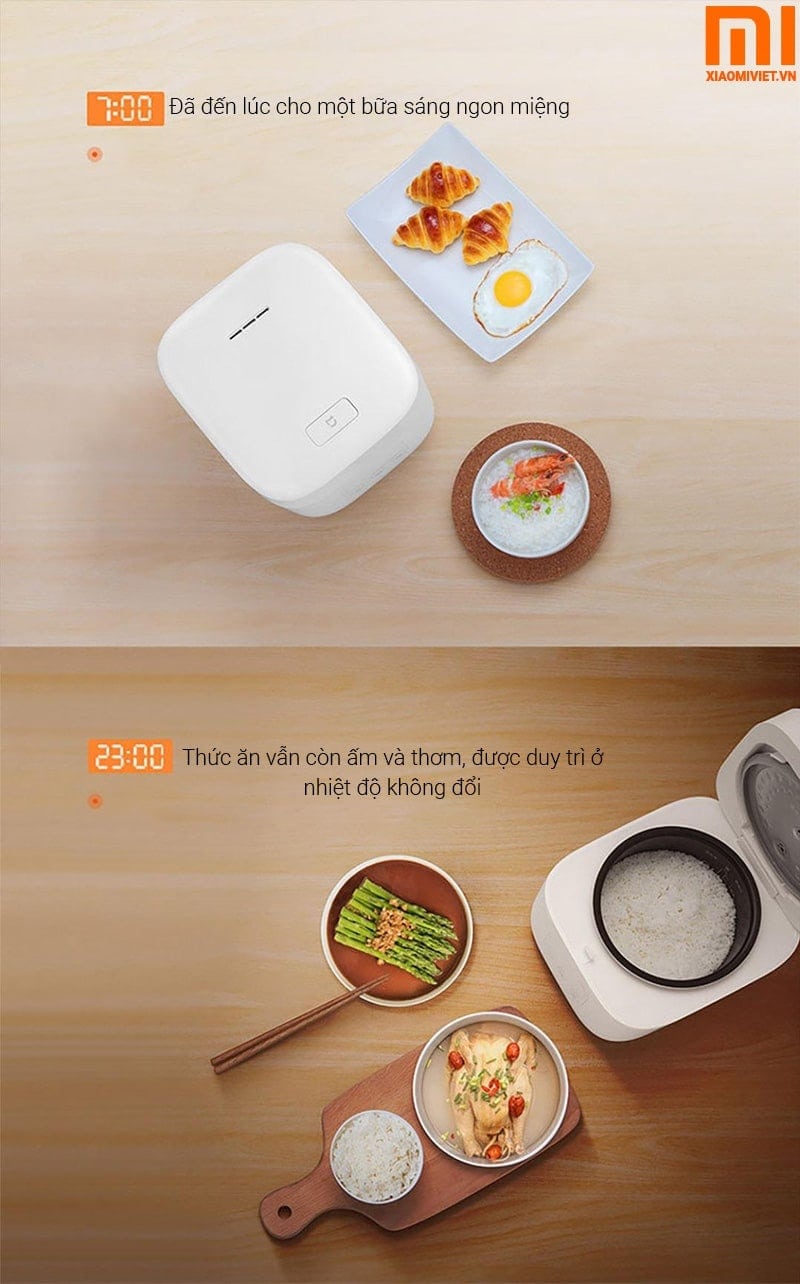 Nồi cơm điện thông minh mini Xiaomi Mijia 1.6L
