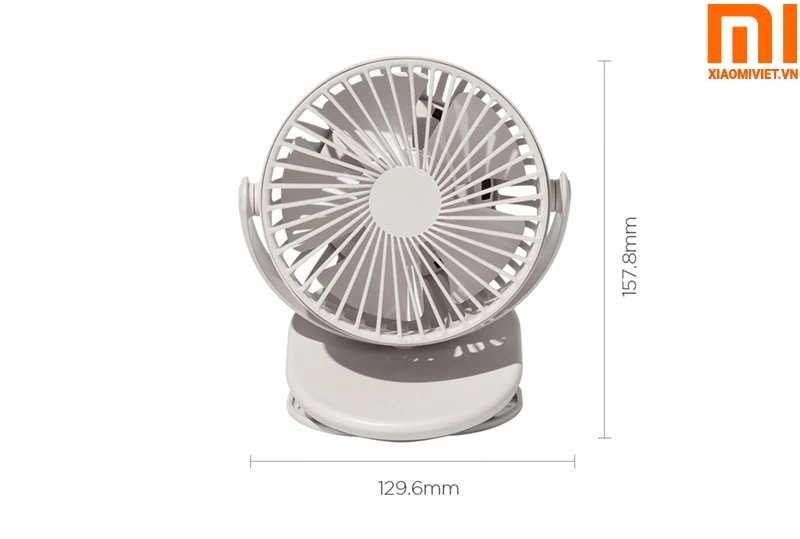 Quạt Điện Mini Xiaomi Xoay 360 Độ Solove F3