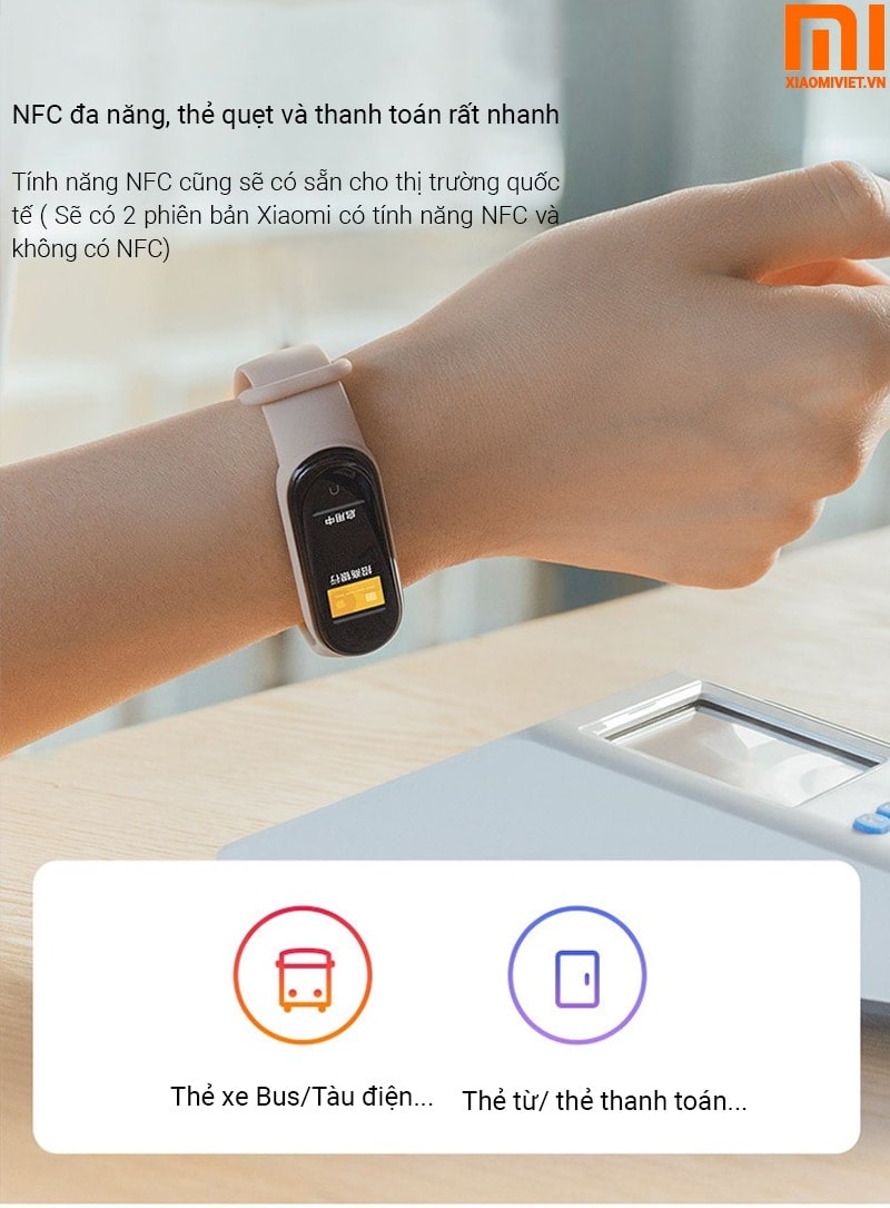 vòng đeo tay thông minh Mi Band 5 vòng đeo tay thông minh Mi Band 5