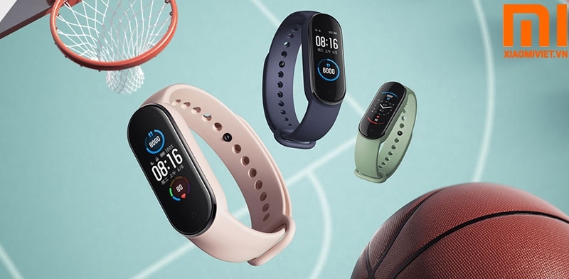 vòng đeo tay thông minh Mi Band 5 vòng đeo tay thông minh Mi Band 5