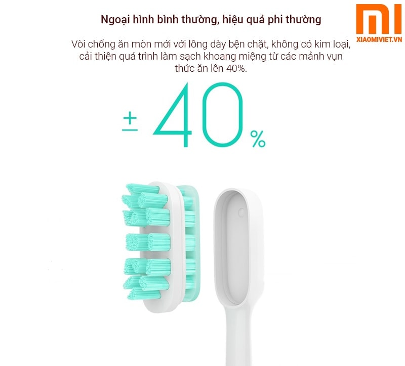 Bàn Chải Đánh Răng Điện Xiaomi Mi Electric ngoại hình bình thường hiệu quả phi thường
