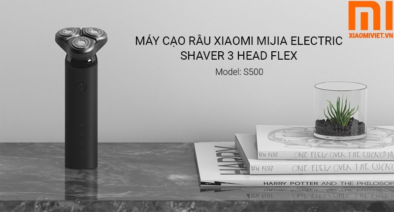 máy cạo râu điện xiaomi mijia 3 đầu s500