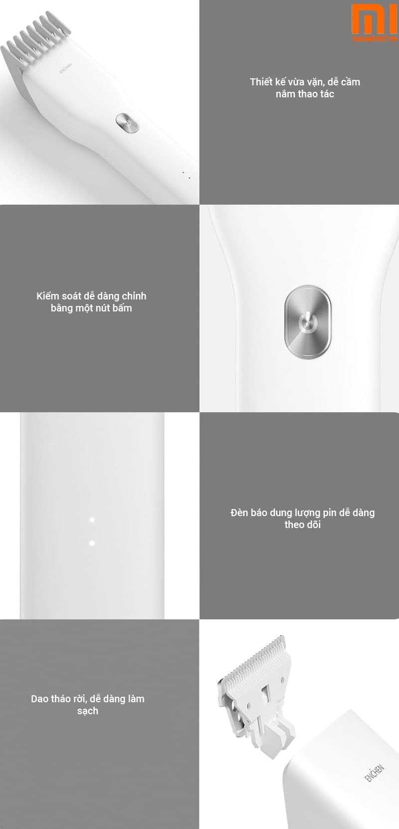 tông đơ cắt tóc Enchen Boost