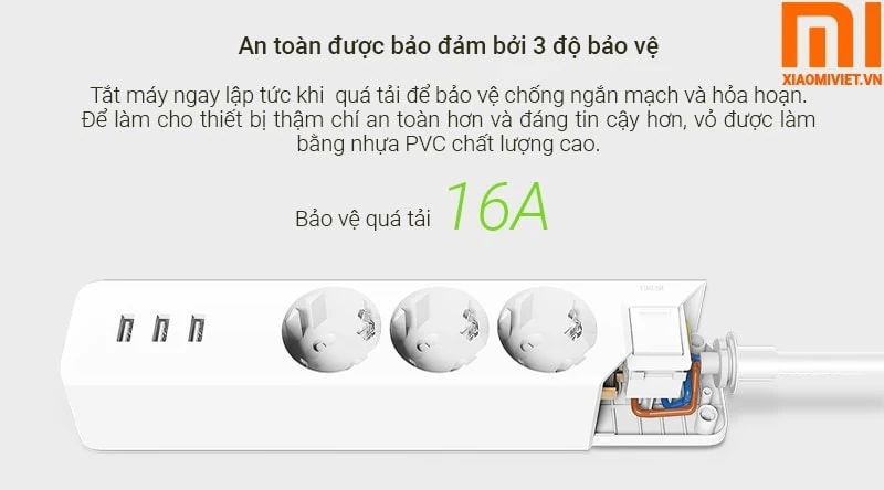 an toàn được bảo đảm 3 cấp độ bảo vệ