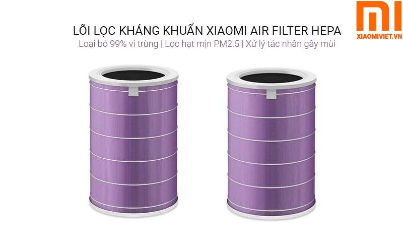 lõi lọc kháng khuẩn máy lọc không khí xiaomi
